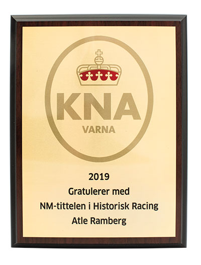 Firmaawards Sublimerede Träplaketter Xl