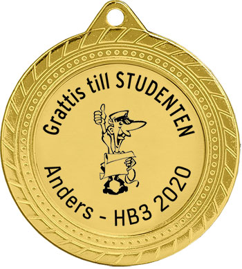 Studenter-gaver Studentmedalj