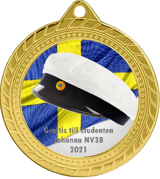 Studenter-gaver Studentmedalj-Full Colour