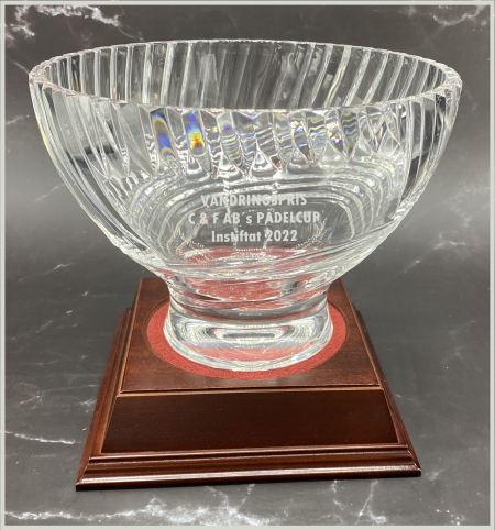 Glas - Krystaltrofæer  Majestic