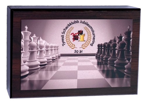 Skak Klubplakette Skak