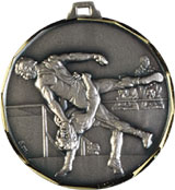 Medalje  Brydning / Ø 52 Mm