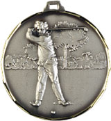 Medalje  Golf / Ø 42 Mm