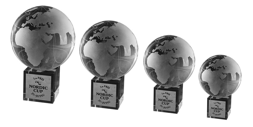 Firmaawards Kristallglas Globar