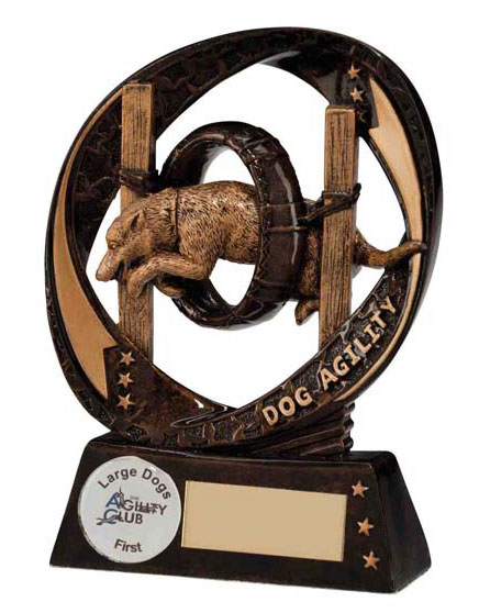 Statuett Hundesport Agilitystatyett